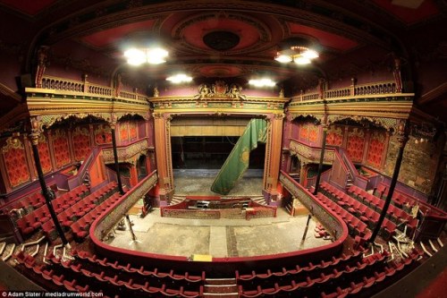 The Hulme Hippodrome, Manchester, UK - Adam SlaterAbandoned theatre, turned bingo hall, closed 1988.