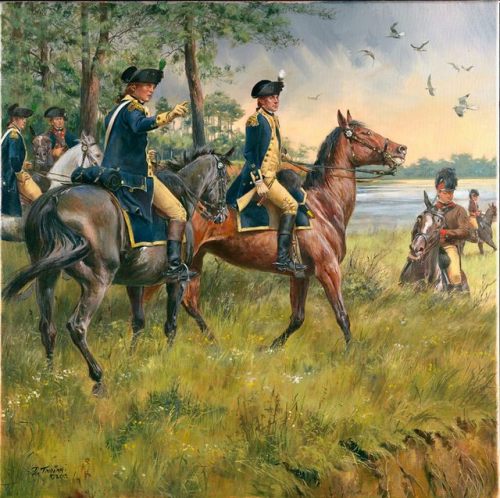 marquisdelaughingette: Don Troiani depicts Lafayette during the Virginia campaign (2015) 