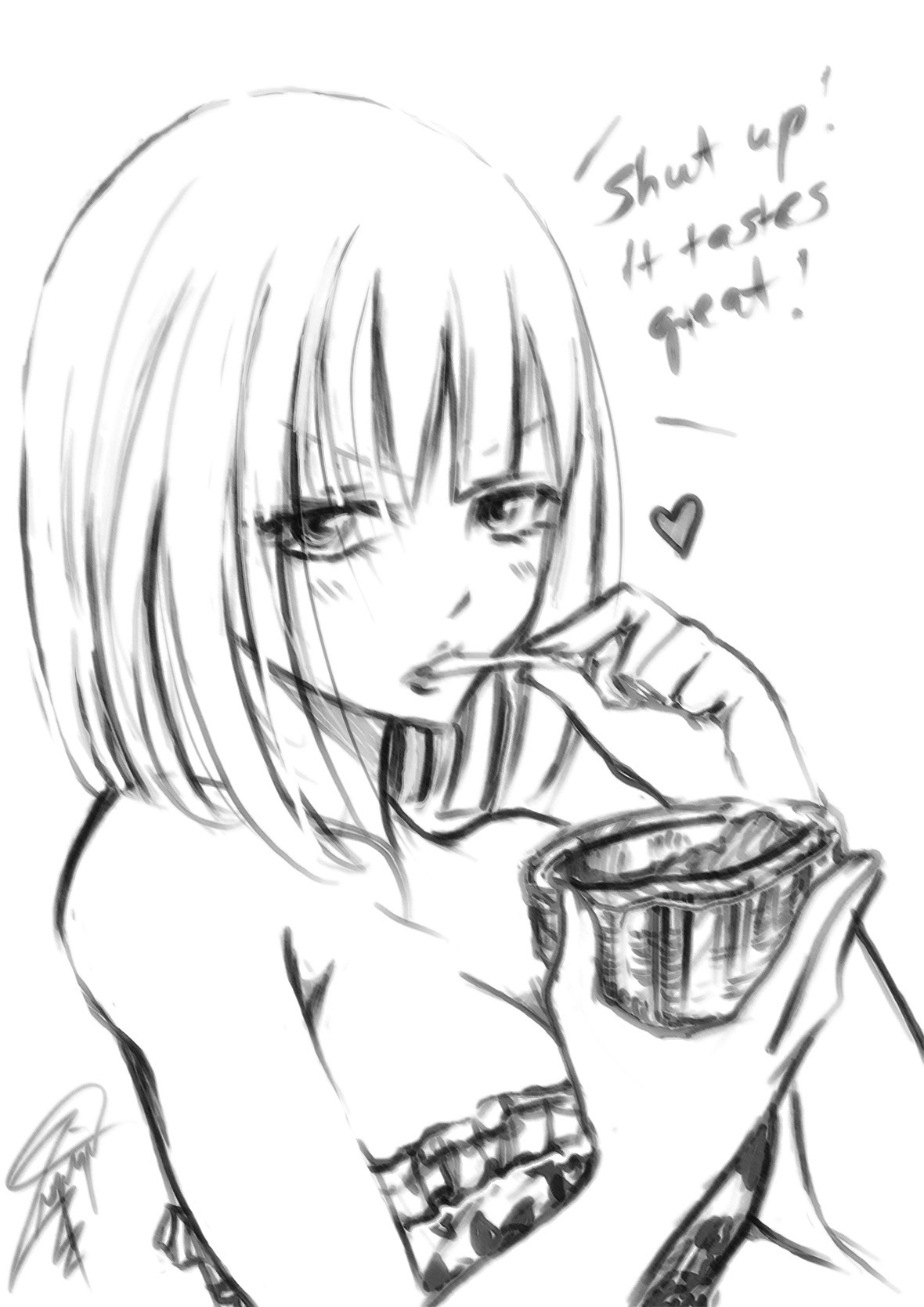 zippi44:  Some sketches and unfinished versions of my art I published on Twitter,