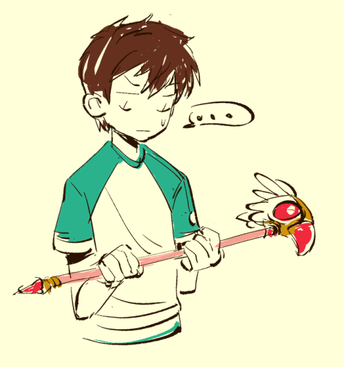 badlyplanned: ccs au where toya is cardcaptor i used a screencap as reference for the last one