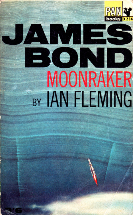 retroreverbs:  Moonraker by Ian Fleming (Pan, 1964 edition).
