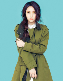 kpophqpictures:[MAGAZINE] F(x) Krystal – Vogue Korea Magazine March Issue ‘13