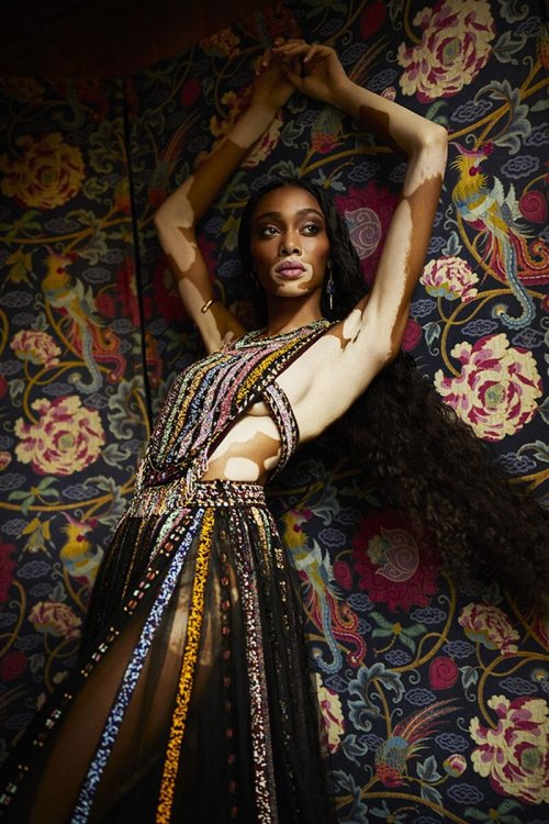leah-cultice:Winnie Harlow by Billy Kidd for Vogue India March 2020