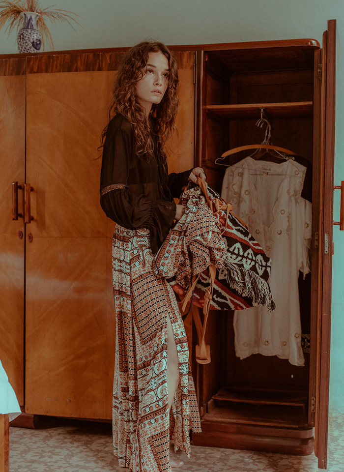 somerollingstone:  Jessica Sikosek by Asher Moss for Cleobella Fall 2016