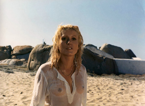 Catherine Deneuve / production still from Marco Ferreri’s La cagna [English title: Liza] (1972)