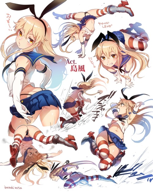 keyokmt:  Act.島風 by 池咲ミサ on 2015年1月29日 19:12  