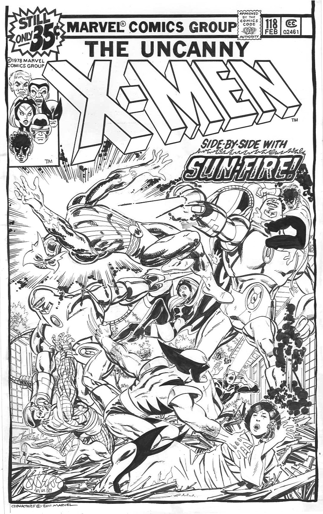 青年漫画 The X-Men #118 *signed by Byrne & Austin 大人気の *signed #118 X-Men The by 漫画 Austin & Byrne 青年