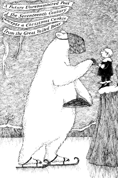 nounourson:Veil bear Edward Gorey