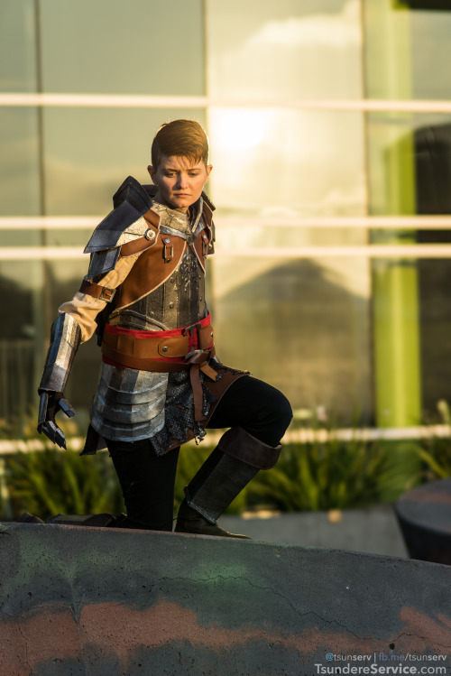 tsunserv: A few shots of Krem from Dragon Age: Inquisition by @tobie1kenobi at AX 2015 in a SoCal su