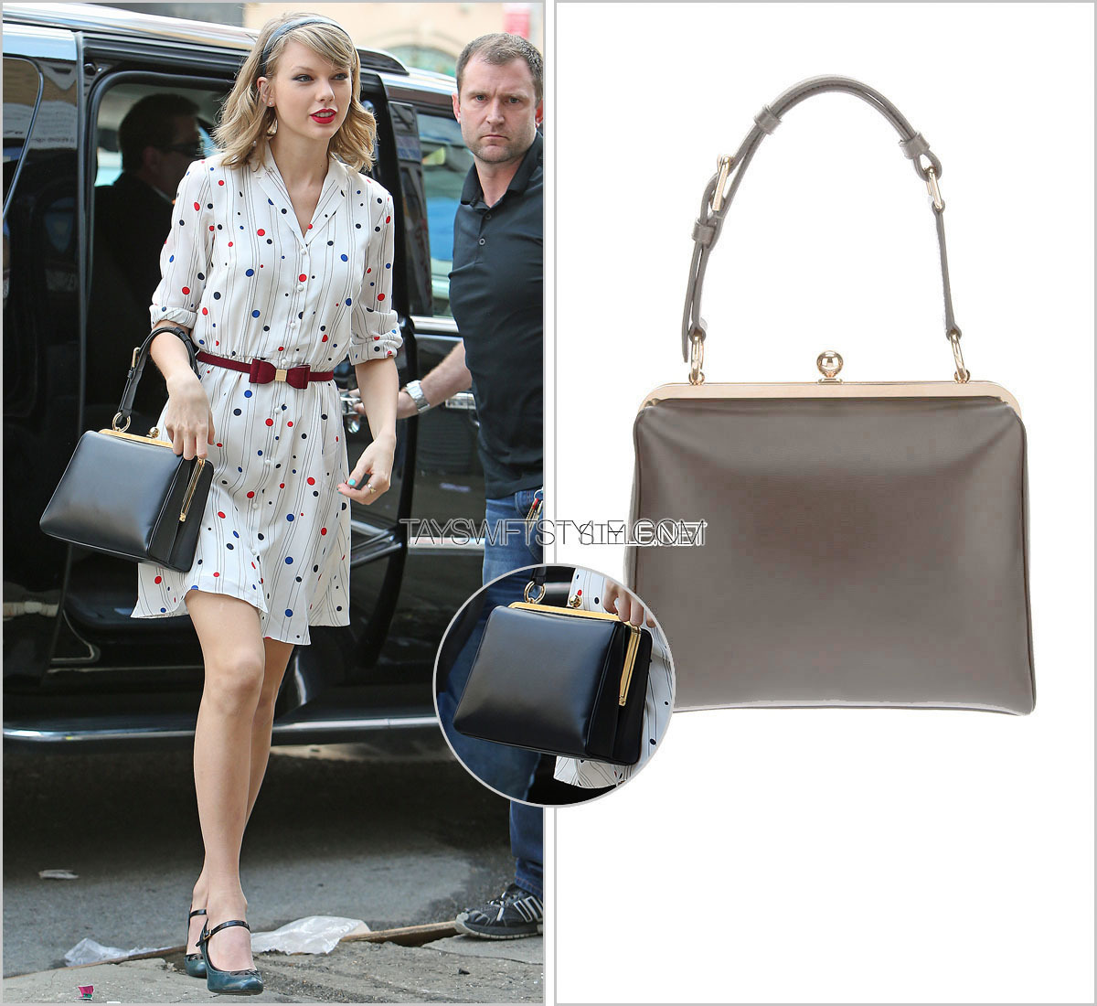 Taylor Swift's Ladylike Way of Holding a Purse