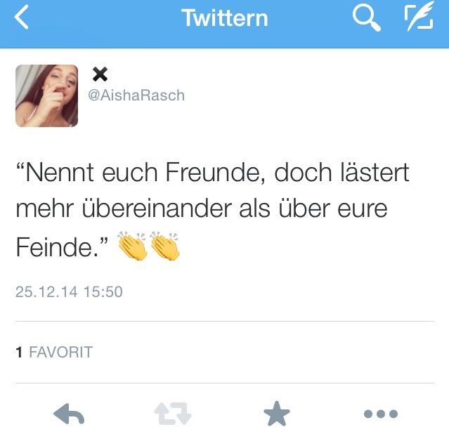 youaretheonlyoneee:  👏🏼😂🔫 wie gut das wir die Wahrheit kennen 😂 @storieposts