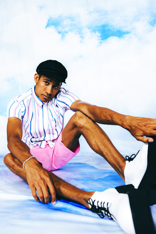 westwallys:  Keiynan Lonsdale poses for the Beautycon Festival Los Angeles 2018