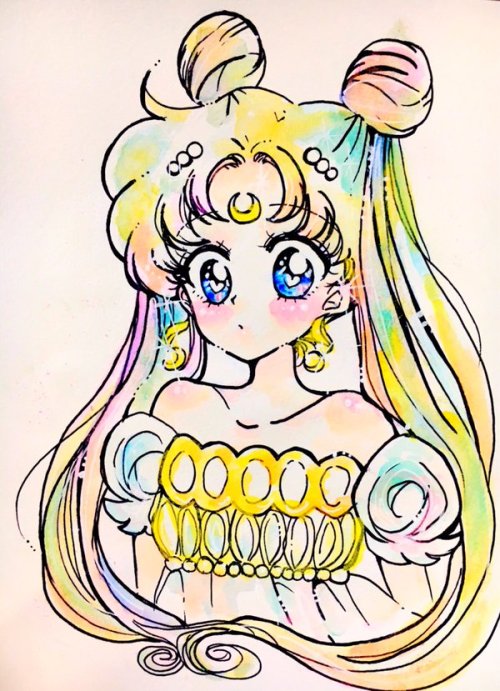 moonlightsdreaming: Sailor Moon // by うら