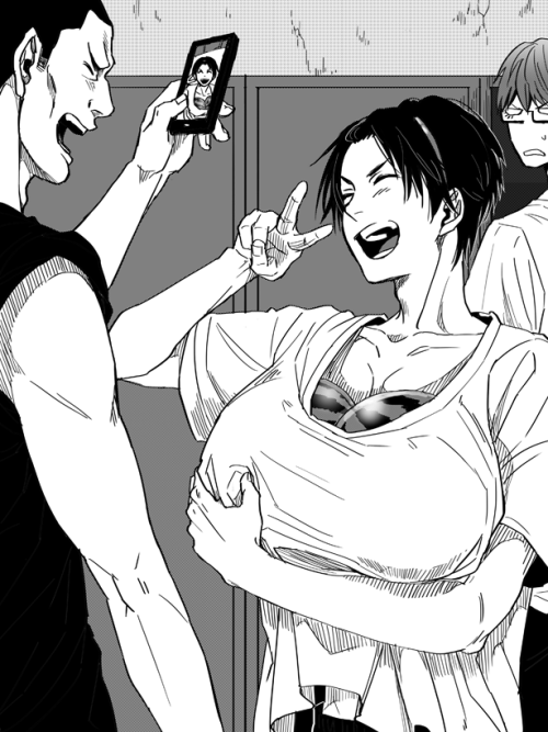 sekaiichiyaoi:  pixivarts:  id#39866678  source: 高尾和成の日常。 by なつみかん 
