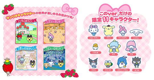 BANDAI from japan new Details about   Tamagotchi meets Sanrio Characters Meet ver 