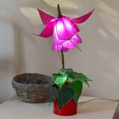 Fabulous Flowers  and Butterflies  lamps by Fiore Di Luce Available Here 