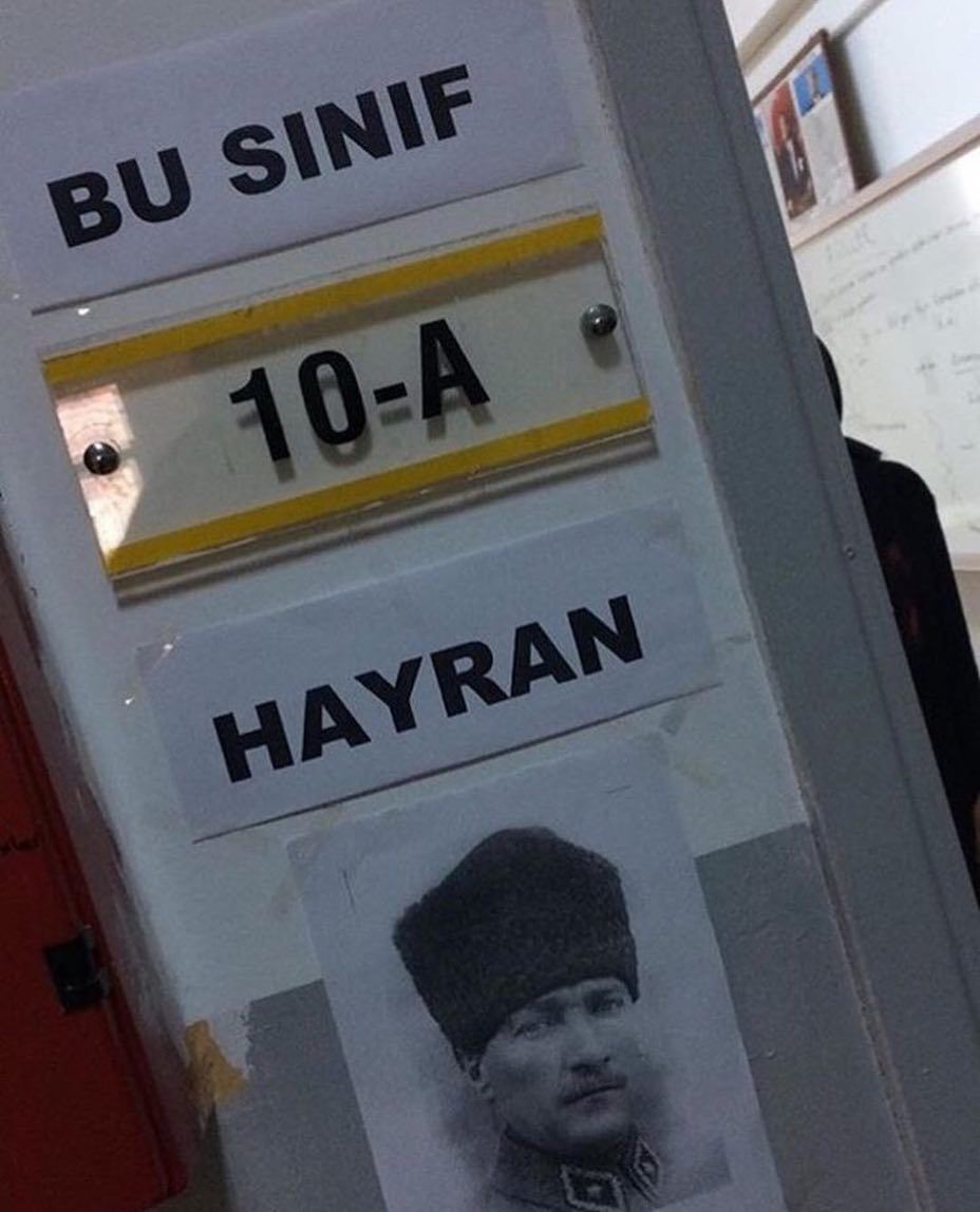 BU SINIF
10-A
.
HAYRAN