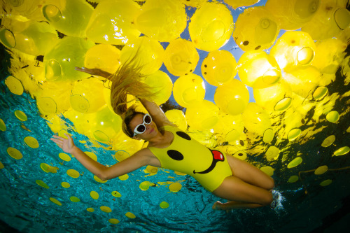 Always inspired when a model is super comfortable under the water.  Whenever Renee and I shoot we ma