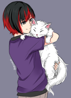 reishichi:  Oh no… I already love him so much, I can’t stop myself from drawing another picture of him! AAAA Tomoya is just so adorable!! for me at least, rip He’s 10 in this one btw… Anyway, here’s a little HC I have for the Todoroki Household: