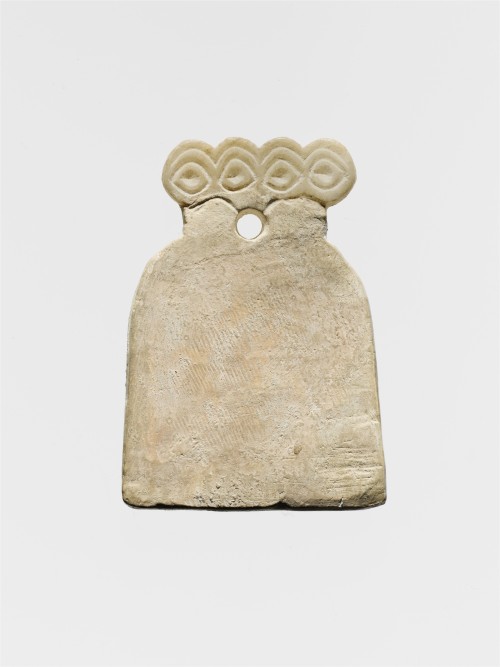 Eye IdolsSyria, Tell Brak. c. 3700–3500 B.C.Thousands of these small statues, carved with eyes, have