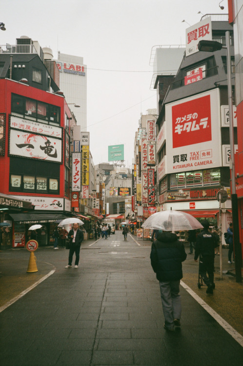 A rainy day in….Shinjuku? I miss Japan and hoping to visit as soon as it’s possible to do so.