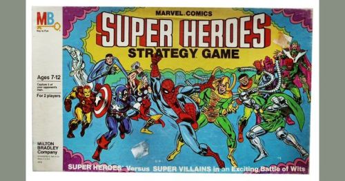 Marvel Comics Super Heroes Strategy Game, 1980. 