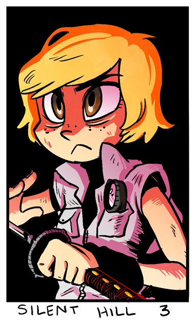 tombllr:  Colored an old picture. Surprise!  It’s Heather!  Were you surprised?  Were you surpr 
