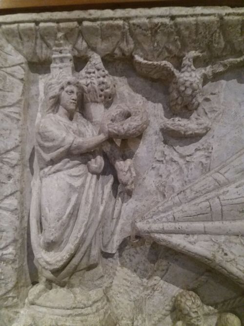 romegreeceart:Relief depicting Portus harbour* copy, original made of Greek marble* early 3rd centur