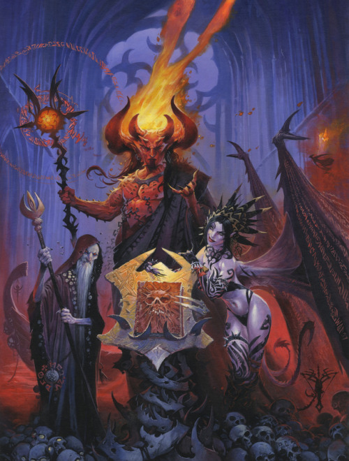 Pathfinder Roleplaying Game: Book of the DamnedCover illustration by Wayne Reynolds