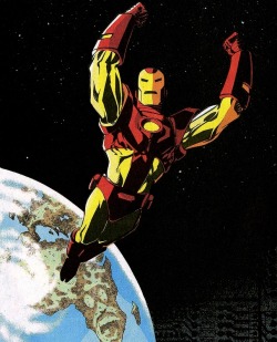 rockofeternity:Iron Man || Dave Johnson