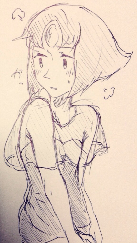 rakugakisuto:  huge doodle dump! so many pearls… 