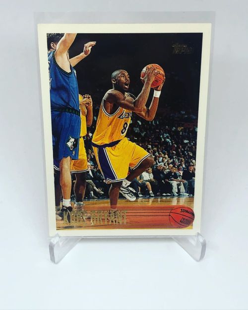 1996 Topps Kobe Bryant RC [PC]
.
.
#sportscards #tradingcards #rookiecard #kobebryant #nbacards #basketballcards lalakers #blackmamba #topps #thehobby #whodoyoucollect #showyourhits #alternativeinvestments #breakstuffmarket...