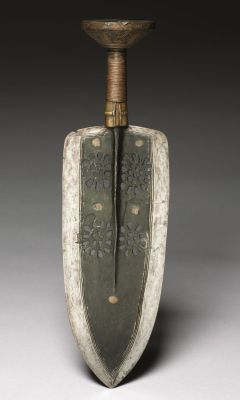 art-of-swords:  African DaggerDated: 1800sCulture: Central African,