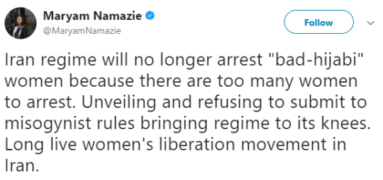 Tehran police: No more arrests for flouting dress code