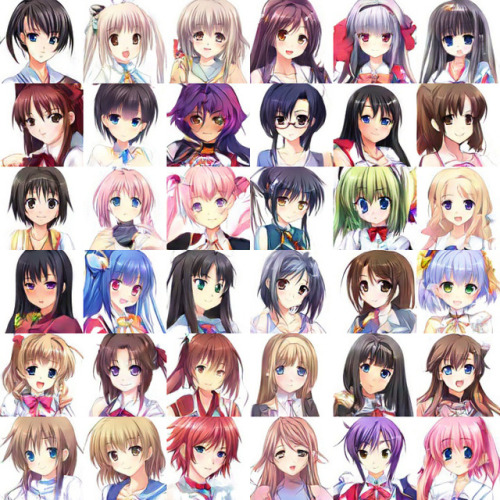 yieldsfalsehoodwhenquined:fluffshy:itsbenedict:defectivealtruist:anime girls generated by a neural n