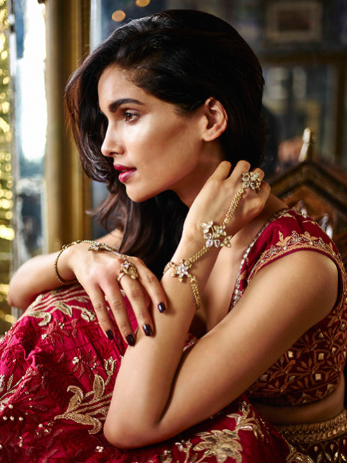 thebrowngirlguide:Anita Dongre - Epic Love “ Rich brocades, shimmering gotapatti , intricate handwor