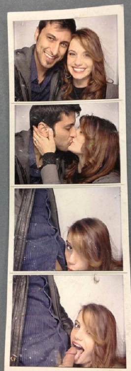 amandasohorny: My brother and I always have fun in the photo booth, but not everyone gets to see all
