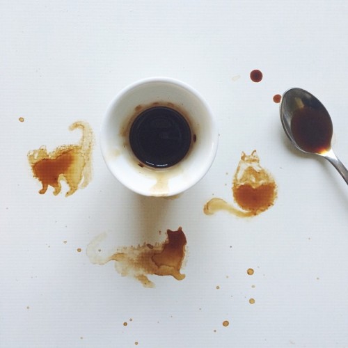 lohrien: Coffee Art by Bernuliaon instagram