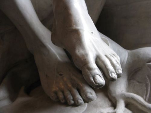 michelangelogallery:Pieta (detail)