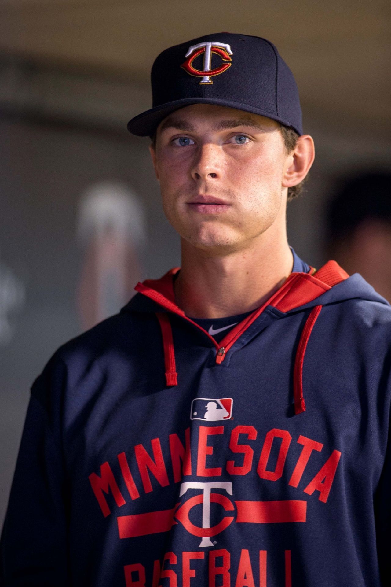 Max Kepler's #smile after the #trip and fall 😂 #baseball #MLB