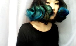 michellemoe:cloudy blue hair ~
