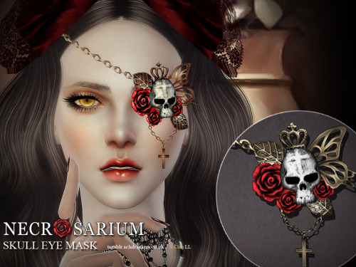 nicole-simsessed: sssvitlans: sclub-privee: To make a complex accessories ——– Skul