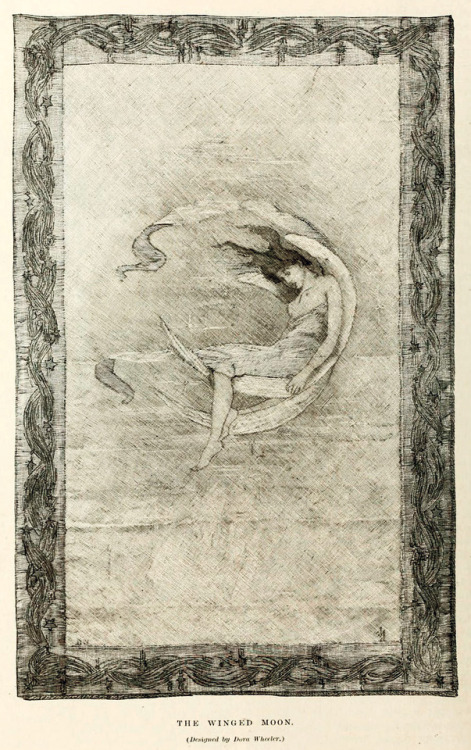 Dora Wheeler Keith (1856-1940), &lsquo;The Winged Moon&rsquo;, &ldquo;The Magazine of Art&rdquo;, vo