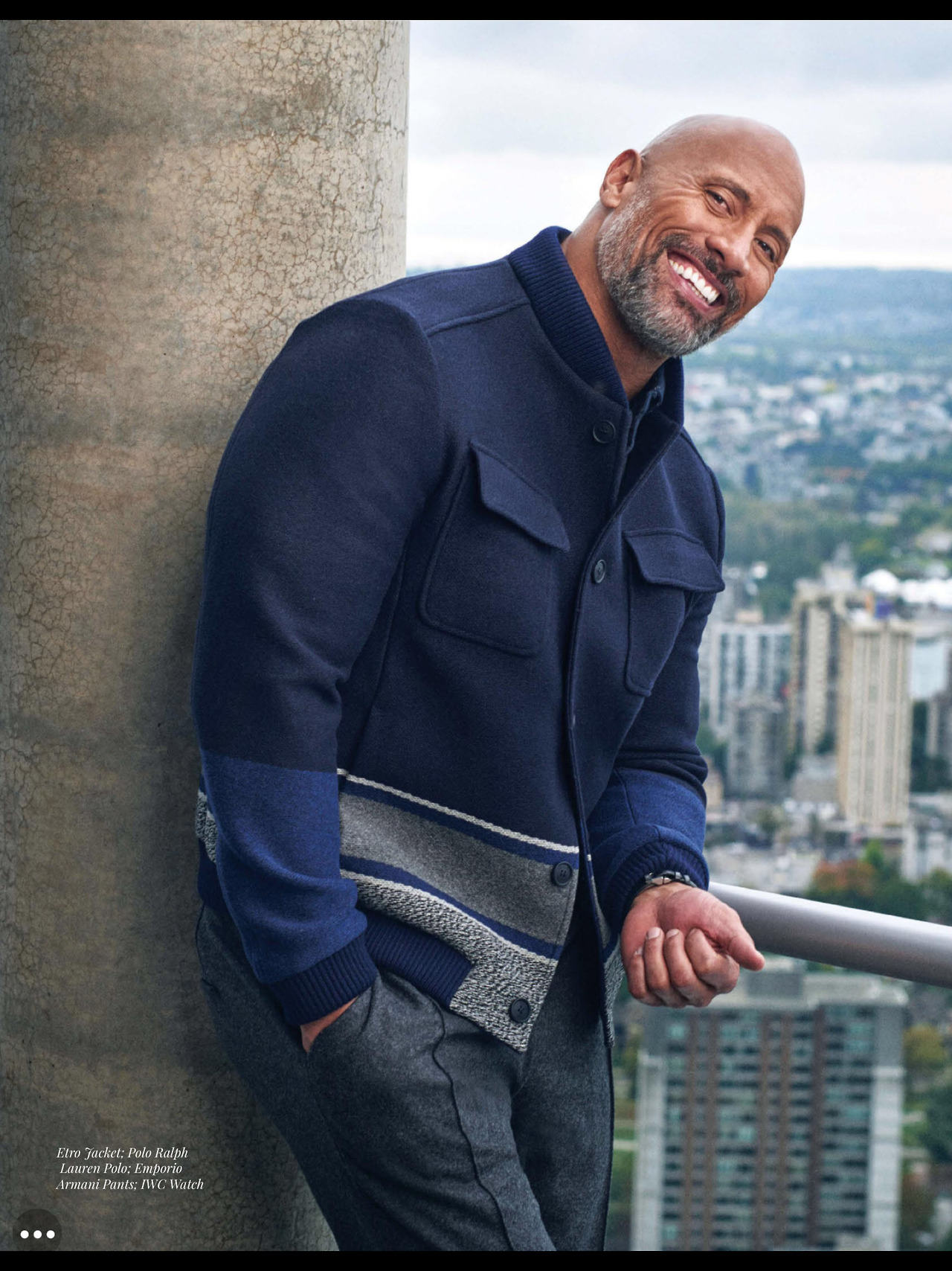 augustnews:Dwayne “The Rock” Johnson on the cover of the Dec. 2017/ Jan 2018