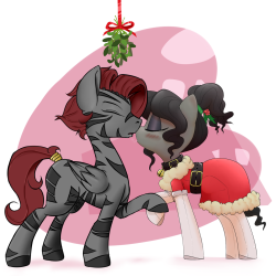 urbanhoof:  Urban Kisses  This is a work i decided to do for @mcsweezy Happy Christmas  -Urban Out    Noice m8! It looks great!