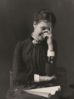 gaskells:  Portrait of a Young Woman, by portuguese amateur photographer Carlos Relvas, 1880s 