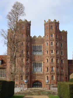 theladyintweed:  4,000 Houses for 4,000 Followers: No. 48:  Layer Marney Tower, Essex, England.  Dating from the reign of Henry VIII, it is England’s tallest Tudor gatehouse.  Photos: Country Life. 