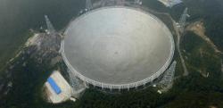the-future-now:  The largest radio telescope ever built will reveal parts of the universe we’ve never seen Is anybody out there? We might find out soon. The world’s largest radio telescope is now up and running in China, and it’s already searching
