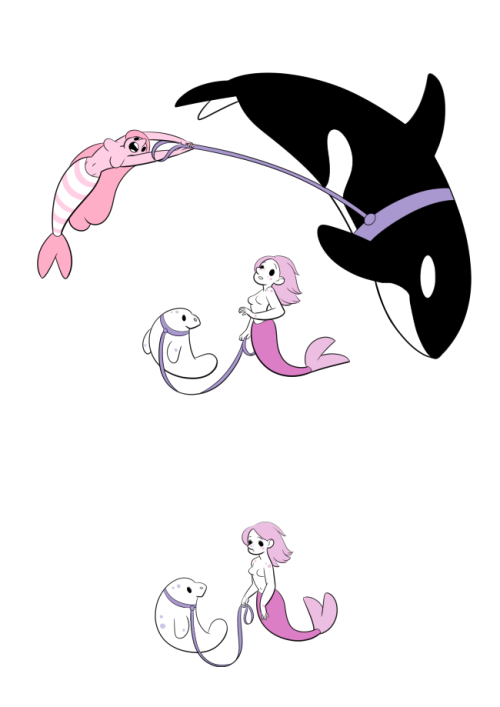 hyratel: stutterhug: Comparing Pets Tapastic. Twitter. mermaids-and-anchors
