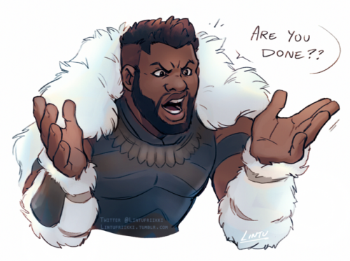 lintufriikki:I love M’Baku so much